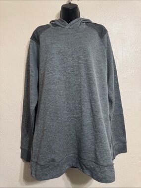 MTA Sport Men's Heather Gray Crewneck Hoodie Sweater